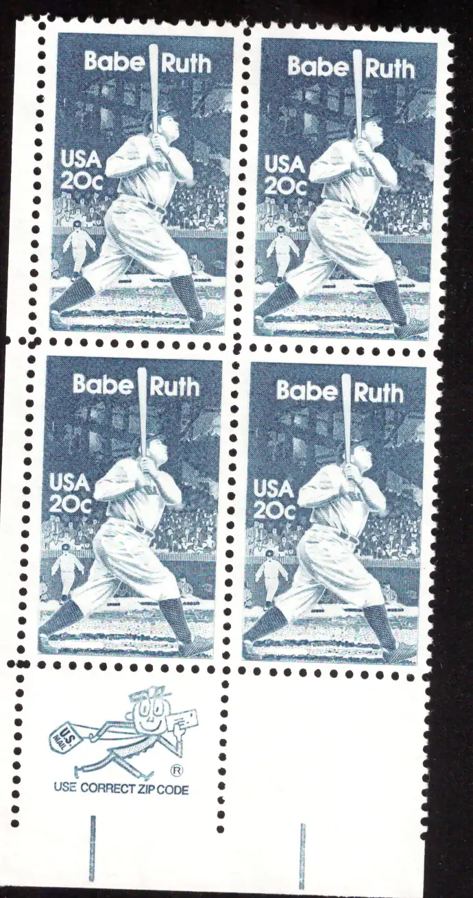 1983 American Sports – Babe Ruth