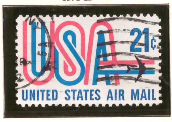 USA and Jet – air mail