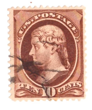 10 Cents – Thomas Jefferson (brown, variety A)
