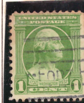Washington Bicentennial – 1 cent