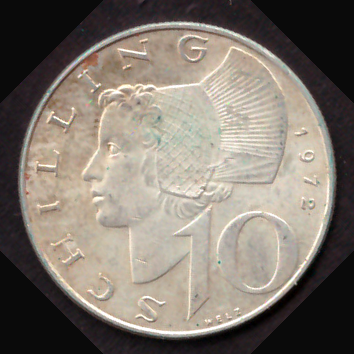 10 Schilling – Lower Austria Woman