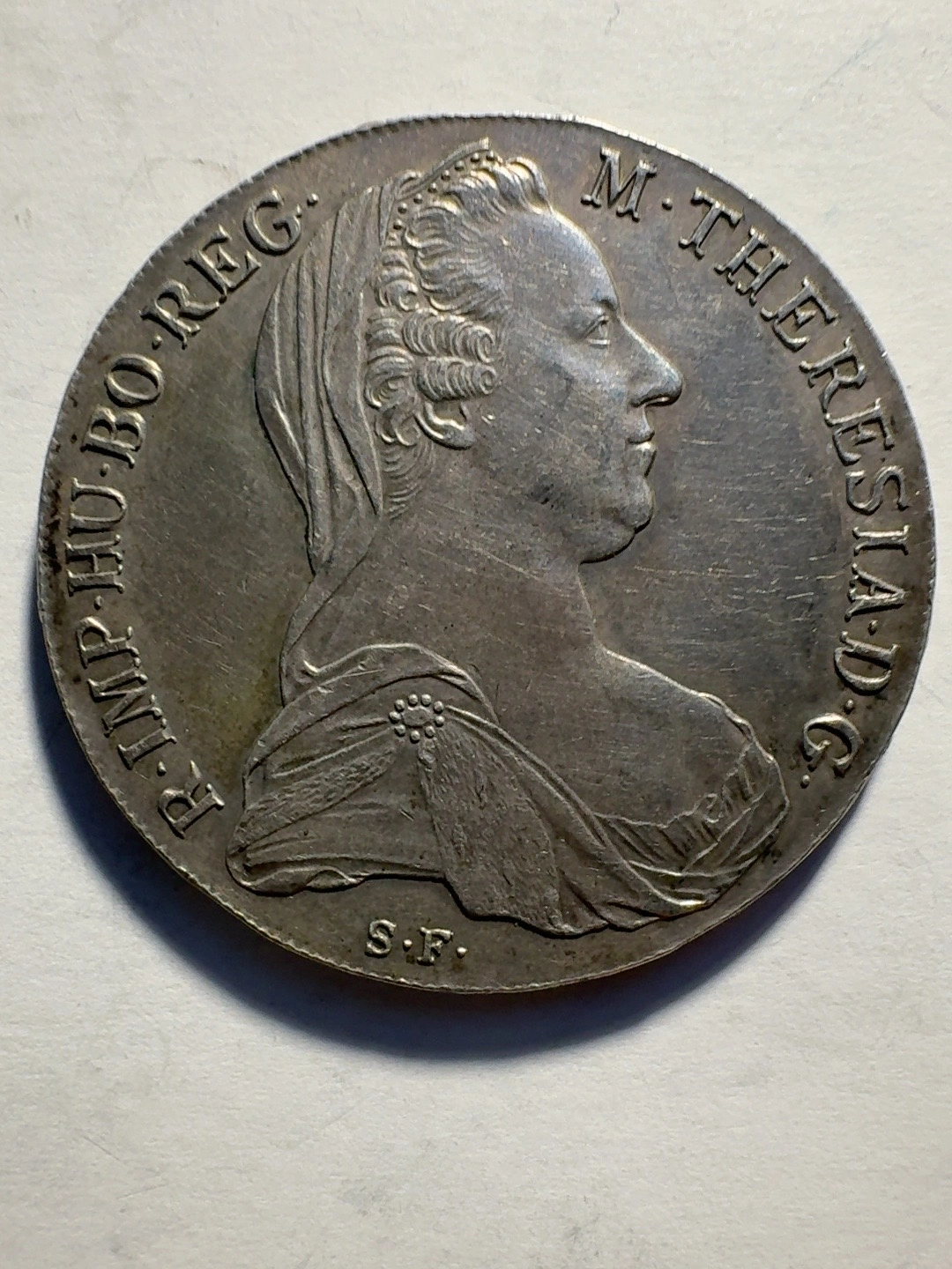 Maria-Theresien-Taler 1780 S.F