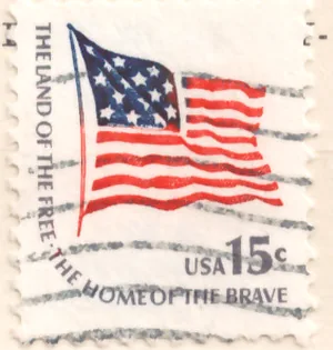 Fort McHenry Flag – used booklet single