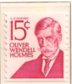 Oliver Wendell Holmes – sheet single
