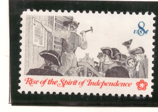 Rise of the Spirit of Independence – Posting a Broadside