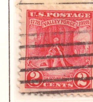 Valley Forge Issue – Washington in Prayer