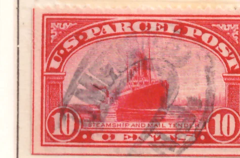 U.S. Parcel Post – Steamship and Mail Tender