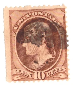 10 Cents – Thomas Jefferson (brown, variety B)