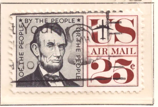Abraham Lincoln – By the People, air mail