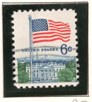 Flag over the White House