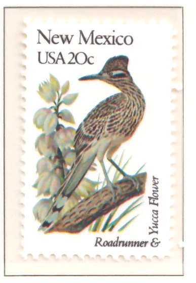 1982 State Birds and Flowers – New Mexico