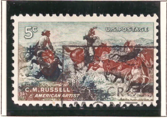 Charles M. Russell – Jerked Down