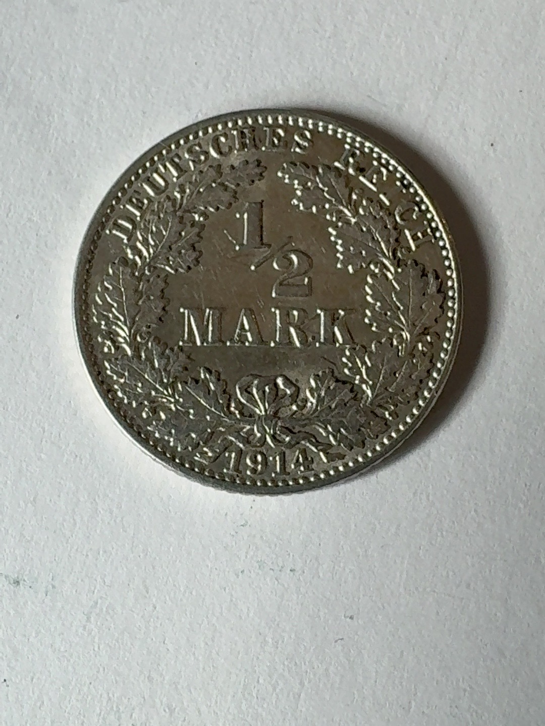 ½ Mark – Deutsches Reich (J)