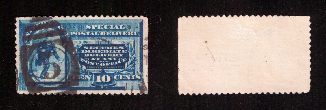 10 Cents Special Delivery – Messenger Running (blue)