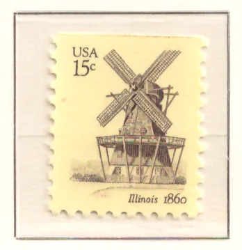 American Windmills – Illinois 1860