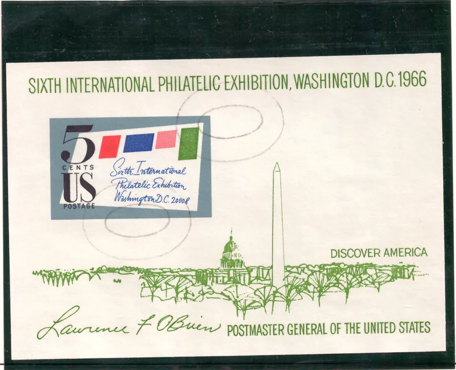 SIPEX 1966 – Souvenir Sheet (Second Copy)