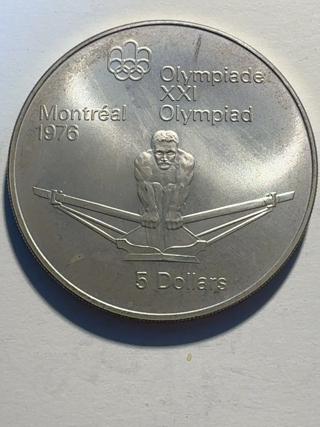 5 Dollars – Montréal 1976 – Rowing (Series III)