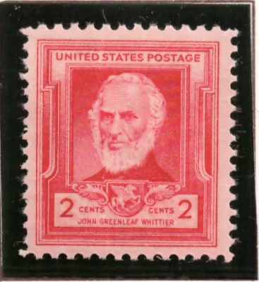 Famous Americans – John Greenleaf Whittier