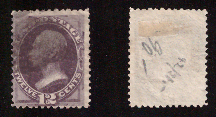 12 Cents – Henry Clay (dull violet)
