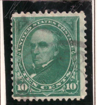 10 Cents – Daniel Webster, grün