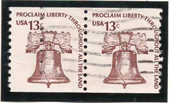 Liberty Bell – horizontal pair