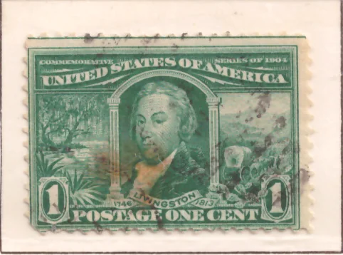 1 Cent – Robert Livingston