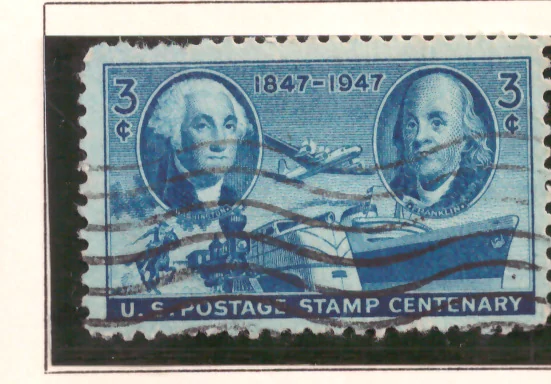 U.S. Briefmarken Centenary