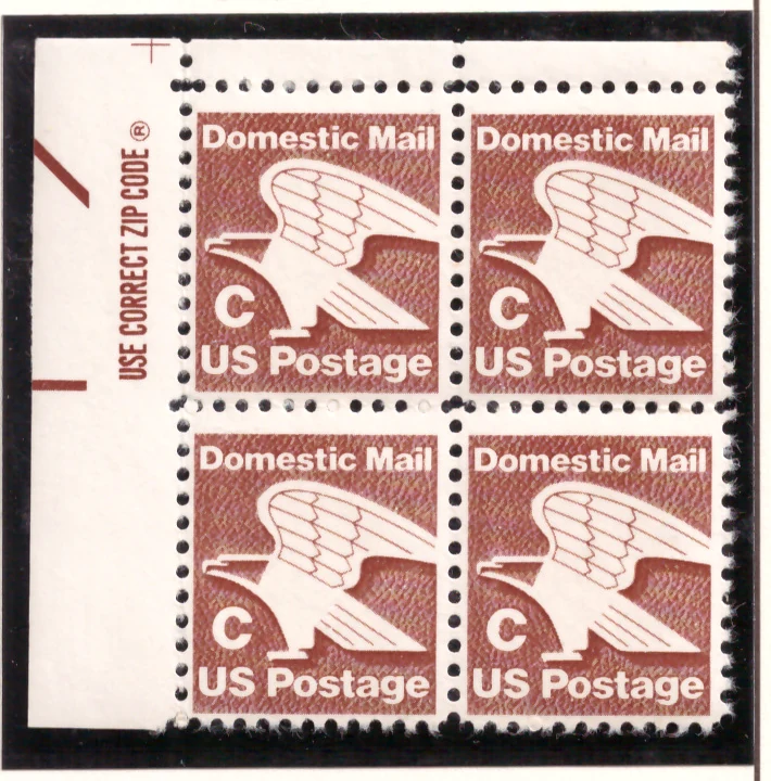C-rate Eagle ZIP-code block of four