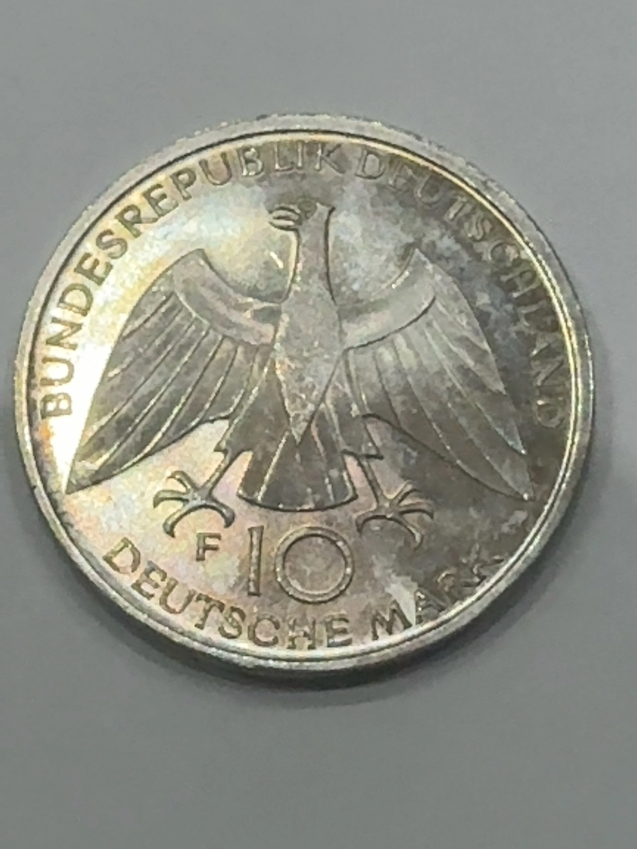 10 Deutsche Mark XX Olympische Spiele München 1972 Olympisches Feuer