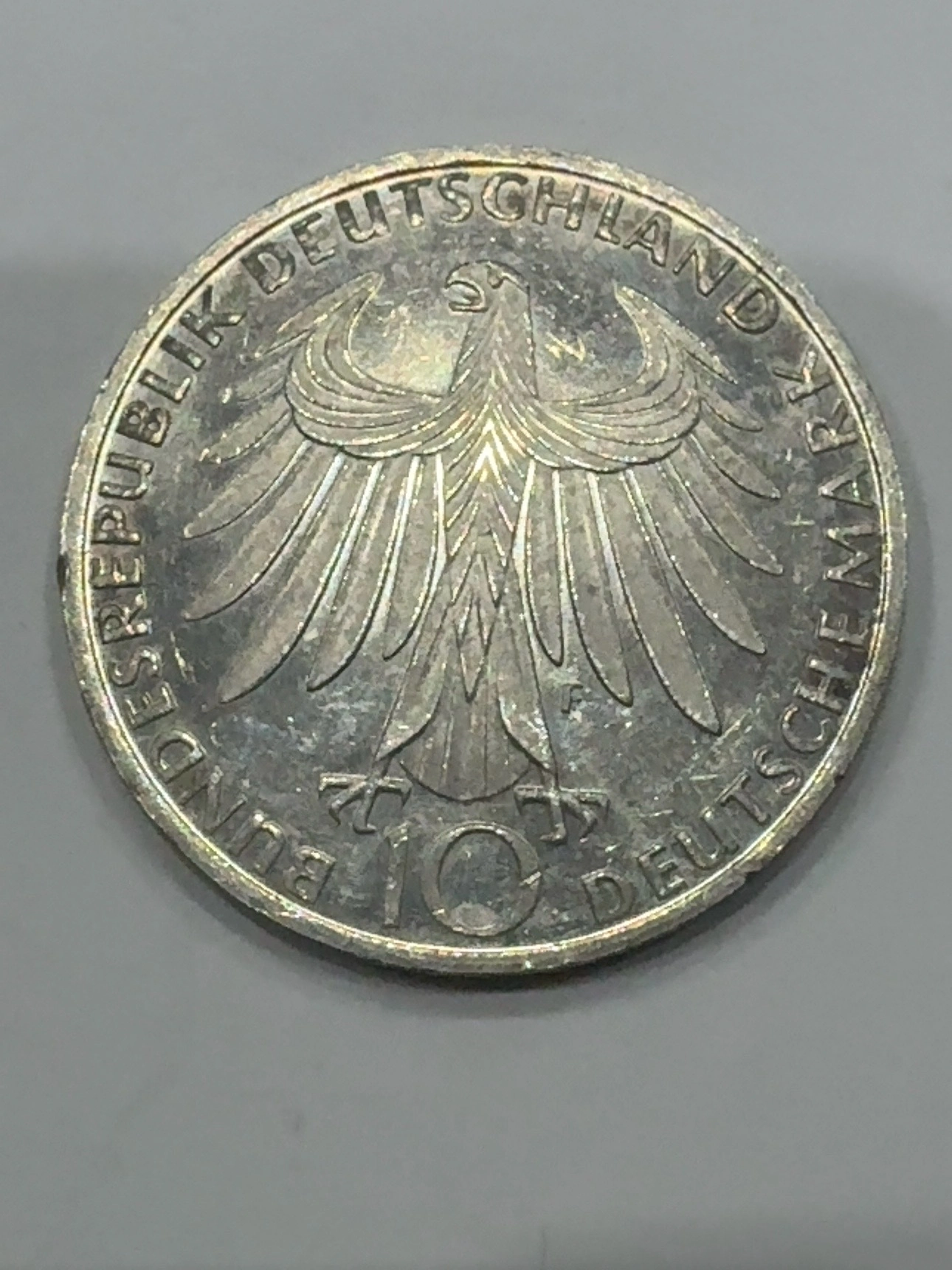 10 Deutsche Mark – XX Olympische Spiele München 1972 „Sportlergruppe“