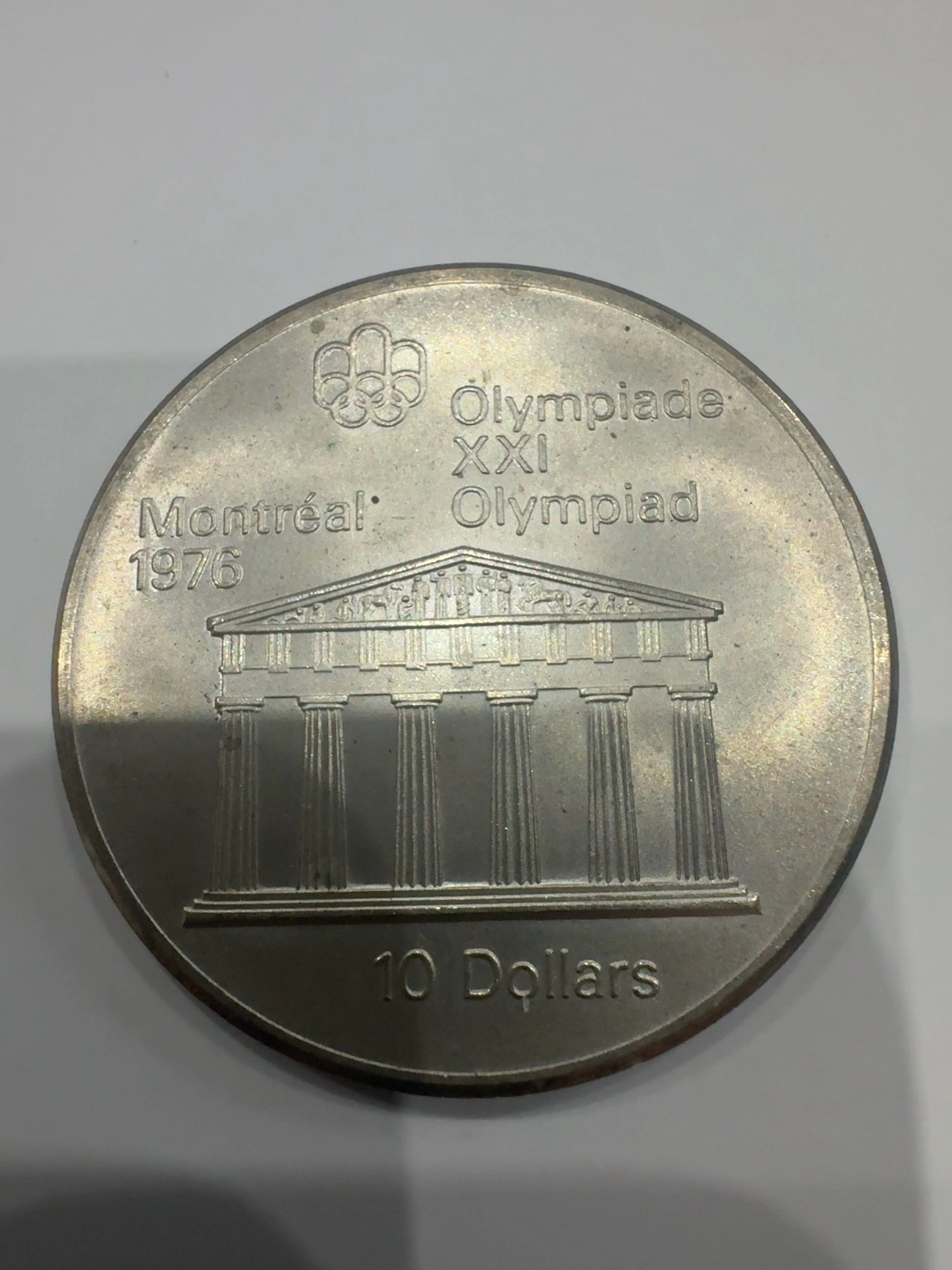 10 Dollars – Montréal 1976 „Temple of Zeus“