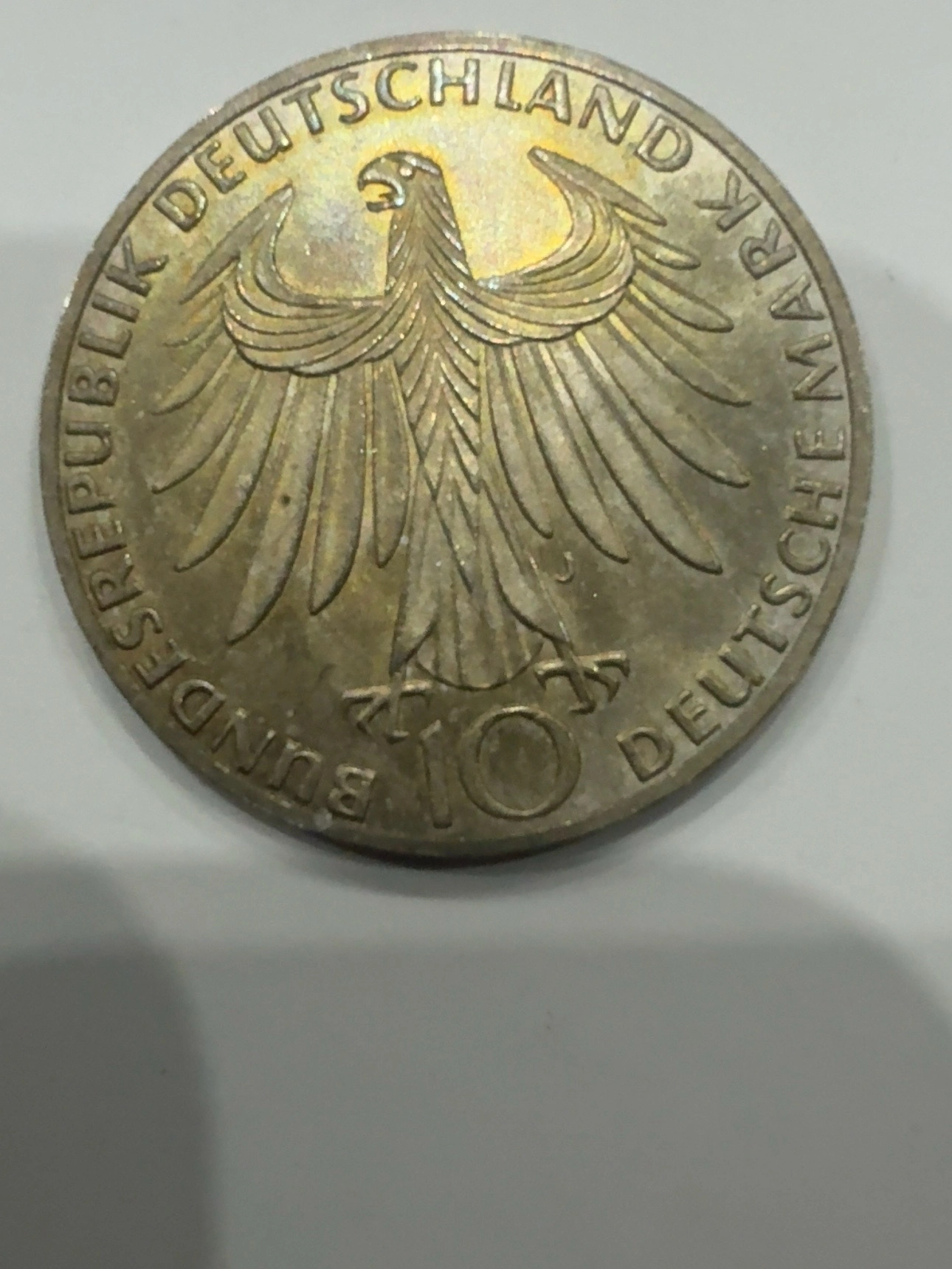 10 Deutsche Mark – XX Olympische Spiele München 1972 „Sportlergruppe“